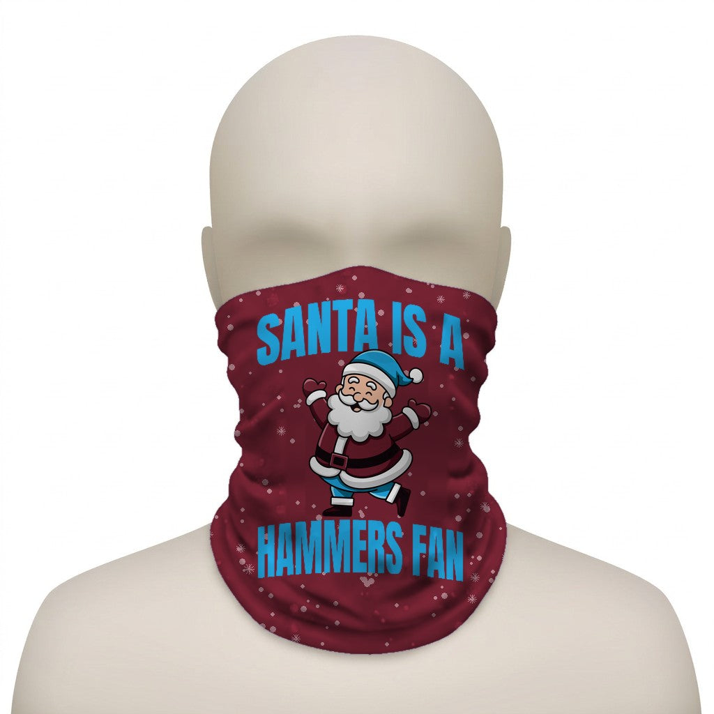 West Ham United Santa snood mannequin product image