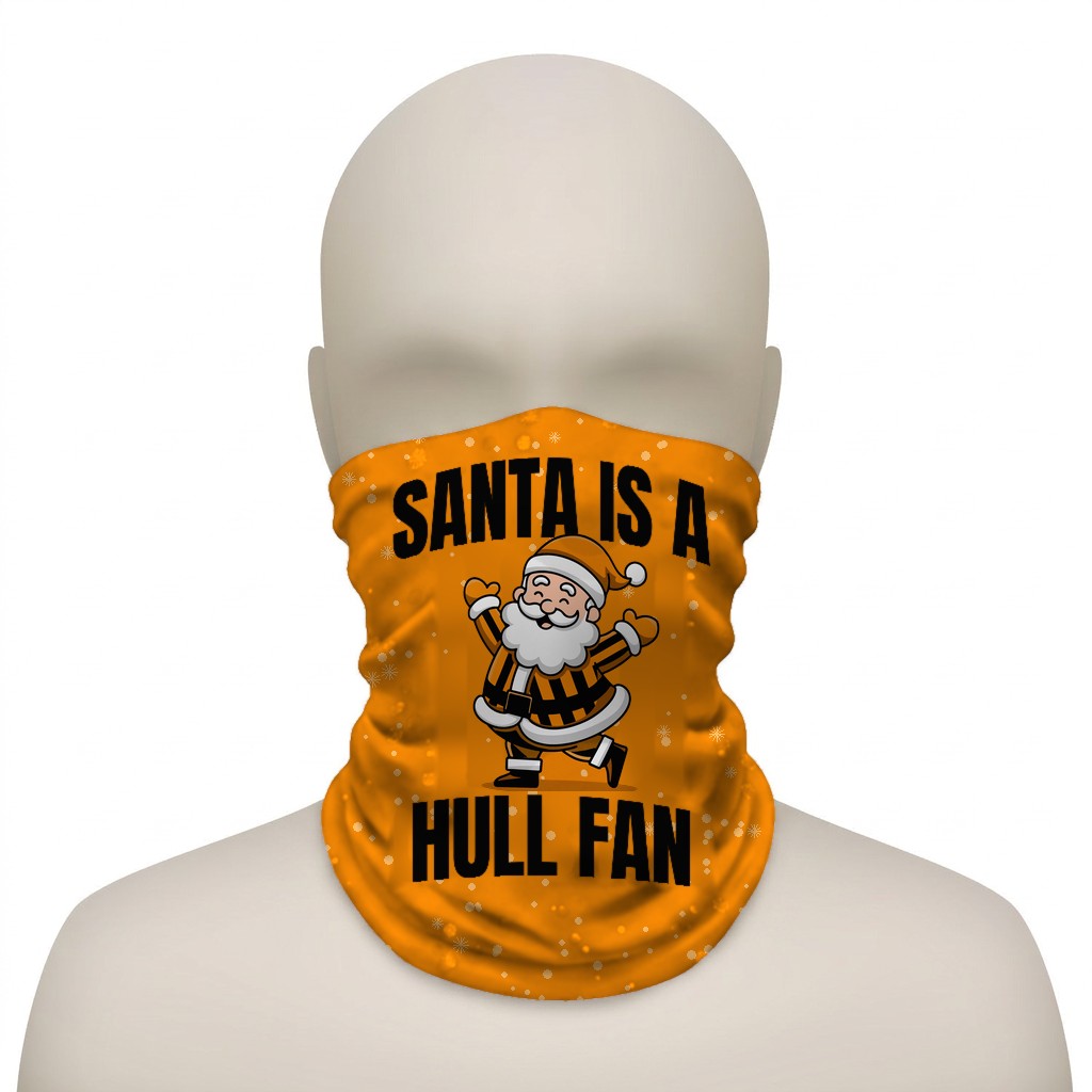Hull City Santa snood mannequin product image