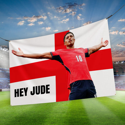 Hey Jude - England St George - Banner - 5 Sizes!
