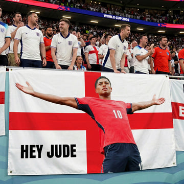 Hey Jude - England St George - Banner - 5 Sizes!