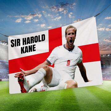 Sir Harold Kane - England St George - Banner - 5 Sizes!