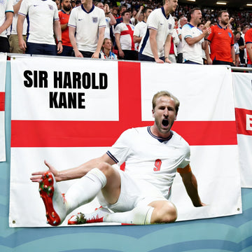 Sir Harold Kane - England St George - Banner - 5 Sizes!