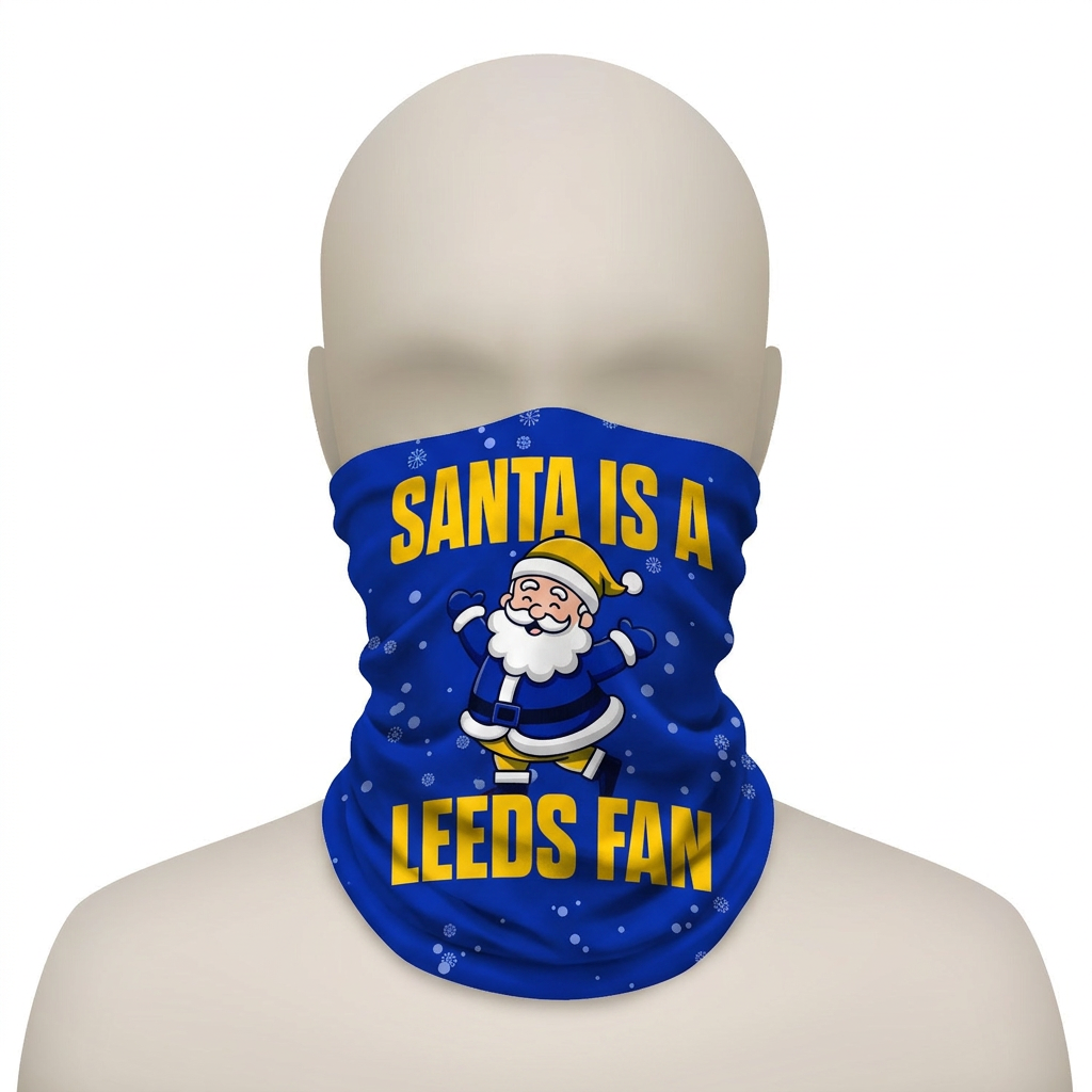 Leeds Santa snood mannequin product image