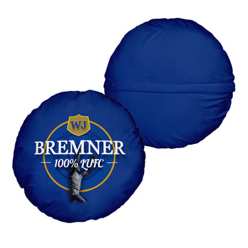 Leeds WJ Bremner- Football Legends - Circle Cushion 14