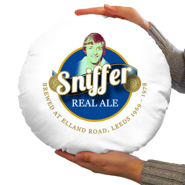 Leeds allan clarke- Football Legends - Circle Cushion 14