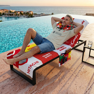 Liverpool - Kit Montage Travel Pillow +Sunbed Towel Bundle