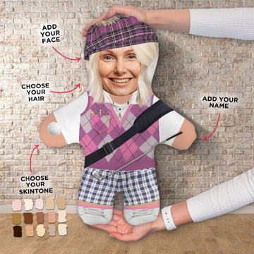 Golfer - Custom - Mini Me Personalised Doll