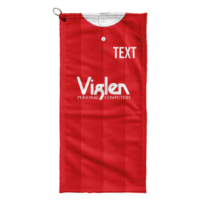 Charlton 1996 Home Shirt - Retro Lightweight, Microfibre Golf Towel