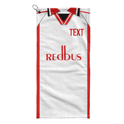Charlton 2000 Away Shirt - Retro Lightweight, Microfibre Golf Towel