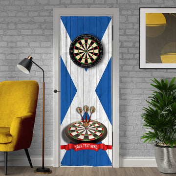 Scottish - Personalised Darts Wall Banner - Two Sizes
