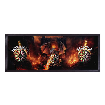 Darts Dragon - Personalised Bar Runner