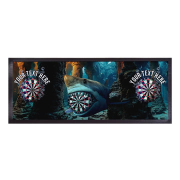 Shark Darts - Personalised Bar Runner