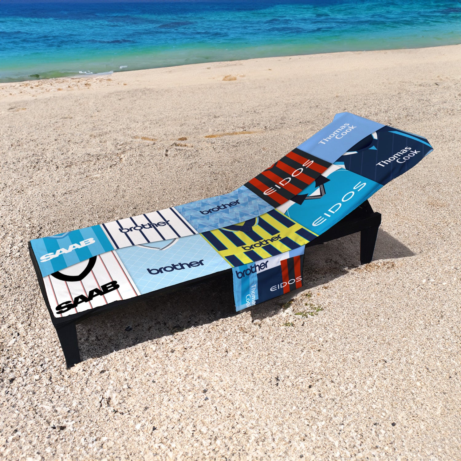 Manchester Blue - Kit Montage - Sunbed Towel