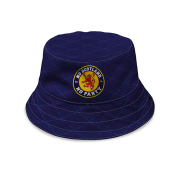 No Scotland No Party - World Cup 2026 - Badge Design - Bucket Hat