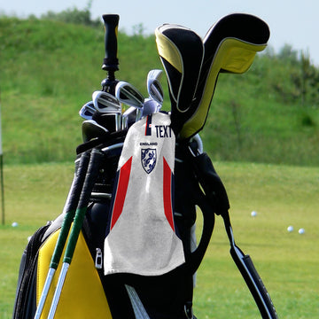 England - 1998 Home Shirt - Retro Lightweight, Microfibre Golf Towel