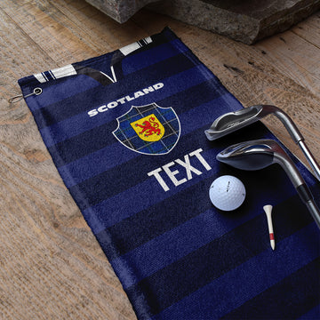 Scotland - 1998 Home Shirt - Retro Lightweight, Microfibre Golf Towel