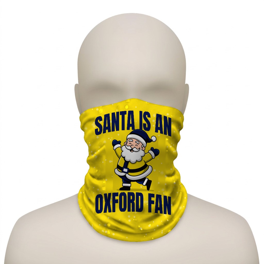 Oxford United Santa snood mannequin product image