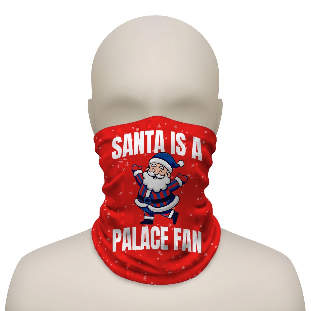 Crystal Palace Santa snood mannequin product image