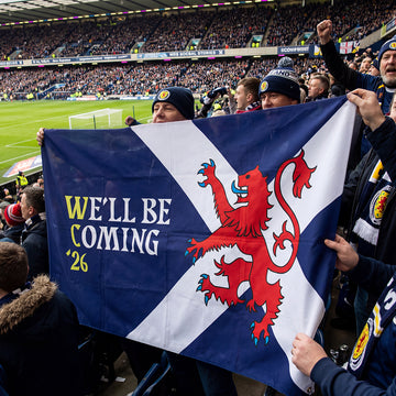 Scotland - We'll Be Coming Saltire - World Cup 2026 - Banner - 4 Sizes!