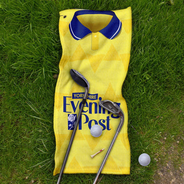 Leeds United - 1992 Home - Retro Golf Towel
