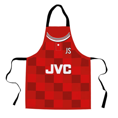 Aberdeen 1987 Home Shirt - Personalised Retro Football Novelty Water-Resistant, Lazer Cut (no fraying) Light Weight Adults Apron