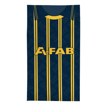 Aberdeen 1993 Away Shirt - Personalised Lightweight, Microfibre Retro Beach Towel 
