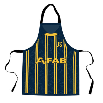 Aberdeen 1993 Away Shirt - Personalised Retro Football Novelty Water-Resistant, Lazer Cut (no fraying) Light Weight Adults Apron