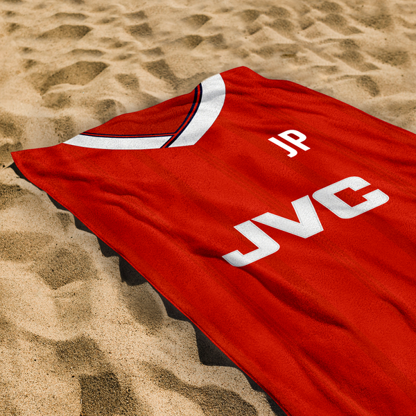 Personalised arsenal towel hotsell