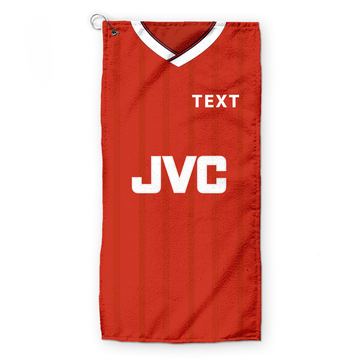 The Gooners Retro - 1988 Home - Retro Lightweight, Microfibre Golf Towel