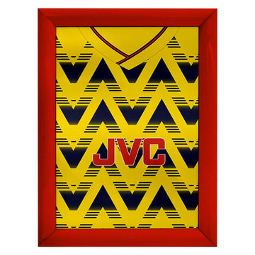 Personalised Arsenal 1992 Away Shirt - A4 Metal Sign Plaque