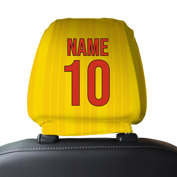 The Gooners Retro 1993 Away - Retro Football Shirt - Pack of 2 - Car Seat Headrest Covers