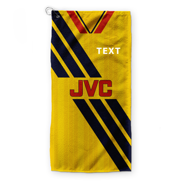 Arsenal Retro Football Kit - Microfibre Golf Towel