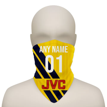 The Gooners Retro 1993 Away - Personalised Retro Football Snood