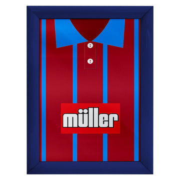 Personalised Aston Villa - 1993 Home Shirt - A4 Metal Sign Plaque