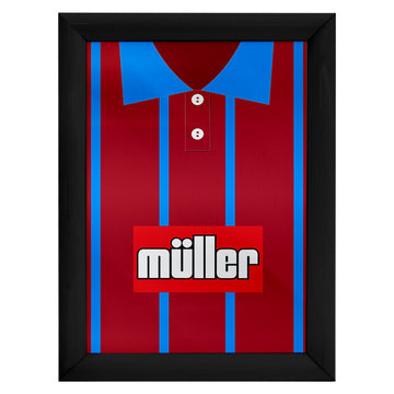 Personalised Holte Enders - 1993 Home Shirt - A4 Metal Sign Plaque - Frame Options Available