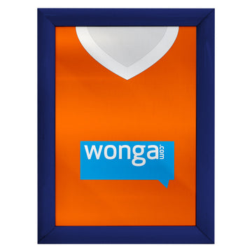 Personalised Blackpool - 2010 Home Shirt - A4 Metal Sign Plaque 