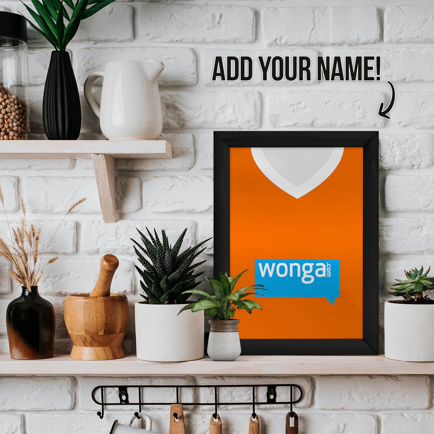 Personalised Blackpool - 2010 Home Shirt - A4 Metal Sign Plaque 