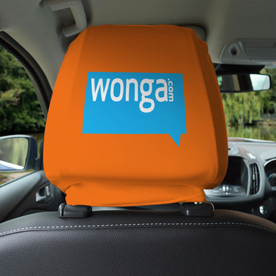 Blackpool 2010 Home - Retro Football Shirt - Pack of 2 - Car Seat Headrest Covers
