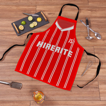 Bristol - 1998 Home Shirt - Personalised Retro Football Novelty Water-Resistant, Lazer Cut (no fraying) Light Weight Adults Apron