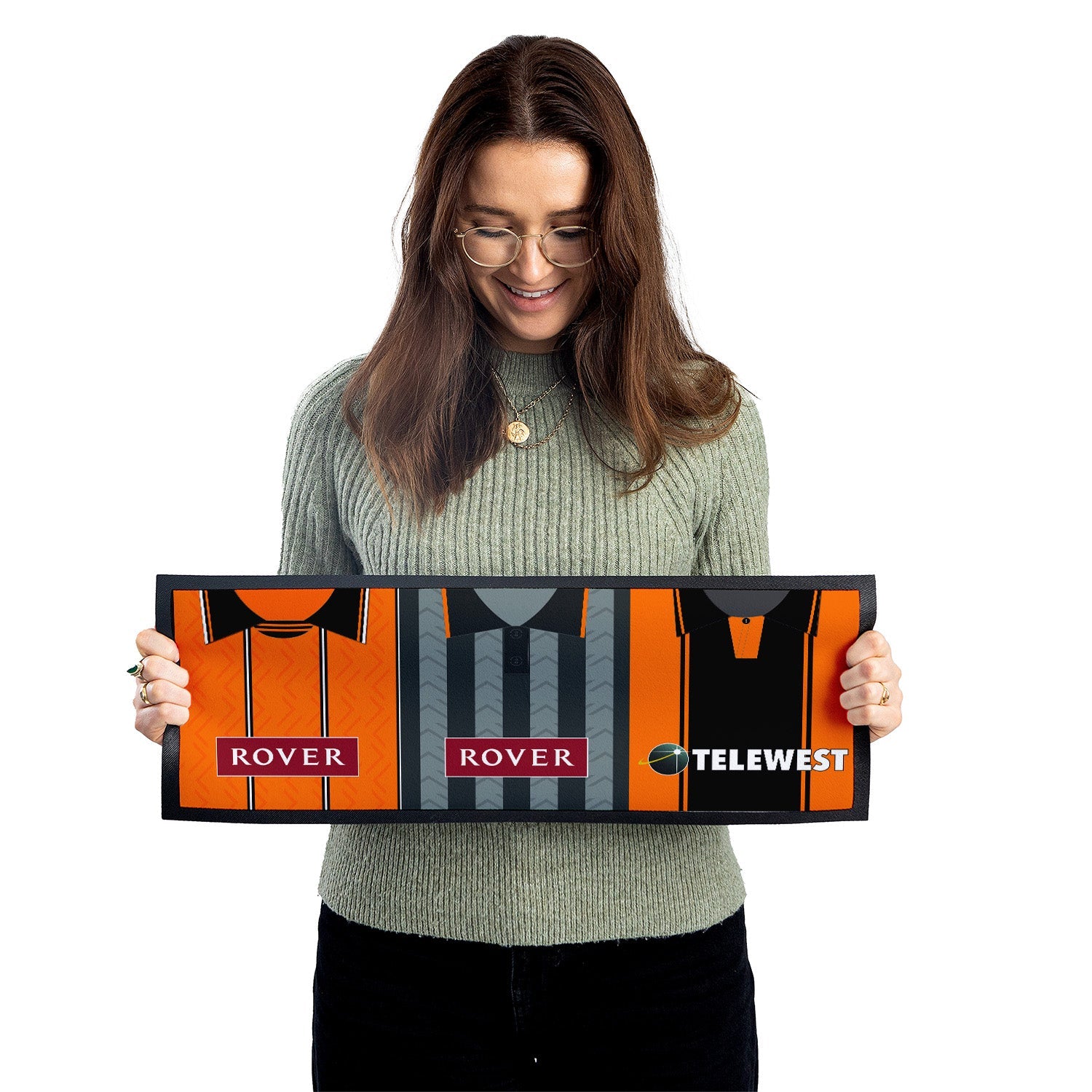 Dundee Retro Football Shirts - Personalised Bar Runner