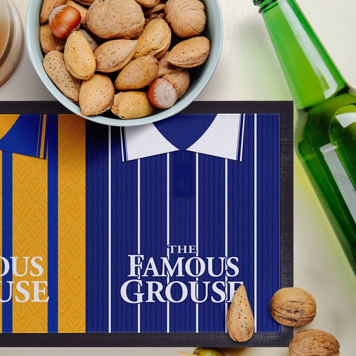 St Johnstone Retro Football Shirts - Personalised Bar Runner