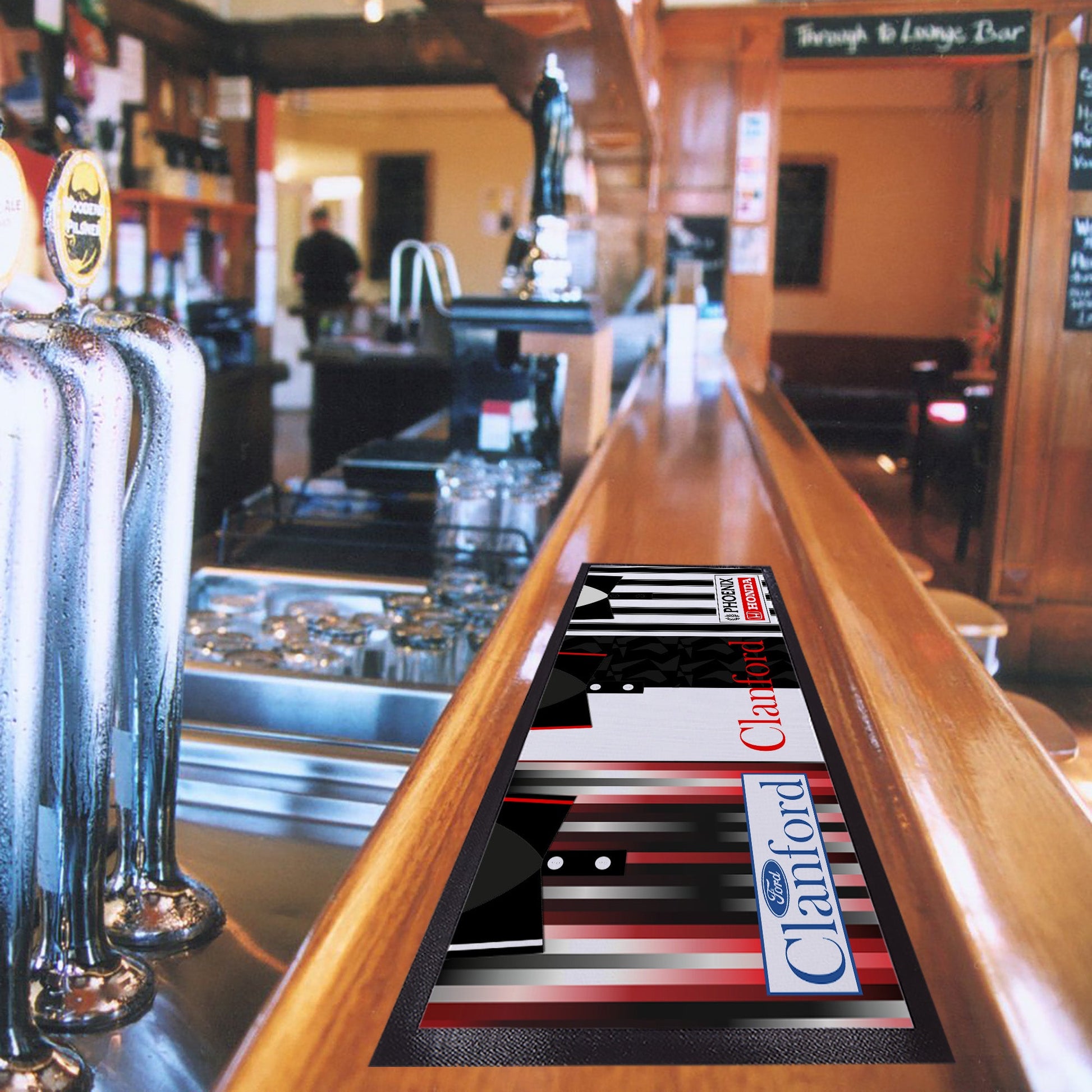 St Mirren Retro Football Shirts - Personalised Bar Runner