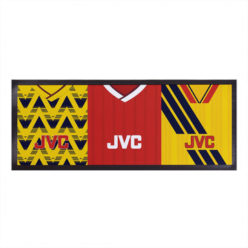 Personalised Arsenal Retro Football Shirts - Bar Runner