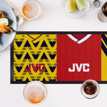 The Gooners Retro Retro Football Shirts - Personalised Bar Runner