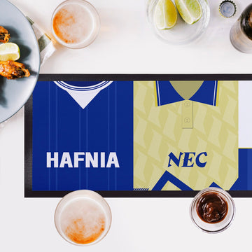 Everton - Retro Football Shirts - Personalised Bar Runner