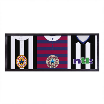 Personalised Newcastle - Retro Football Shirts - Bar Runner