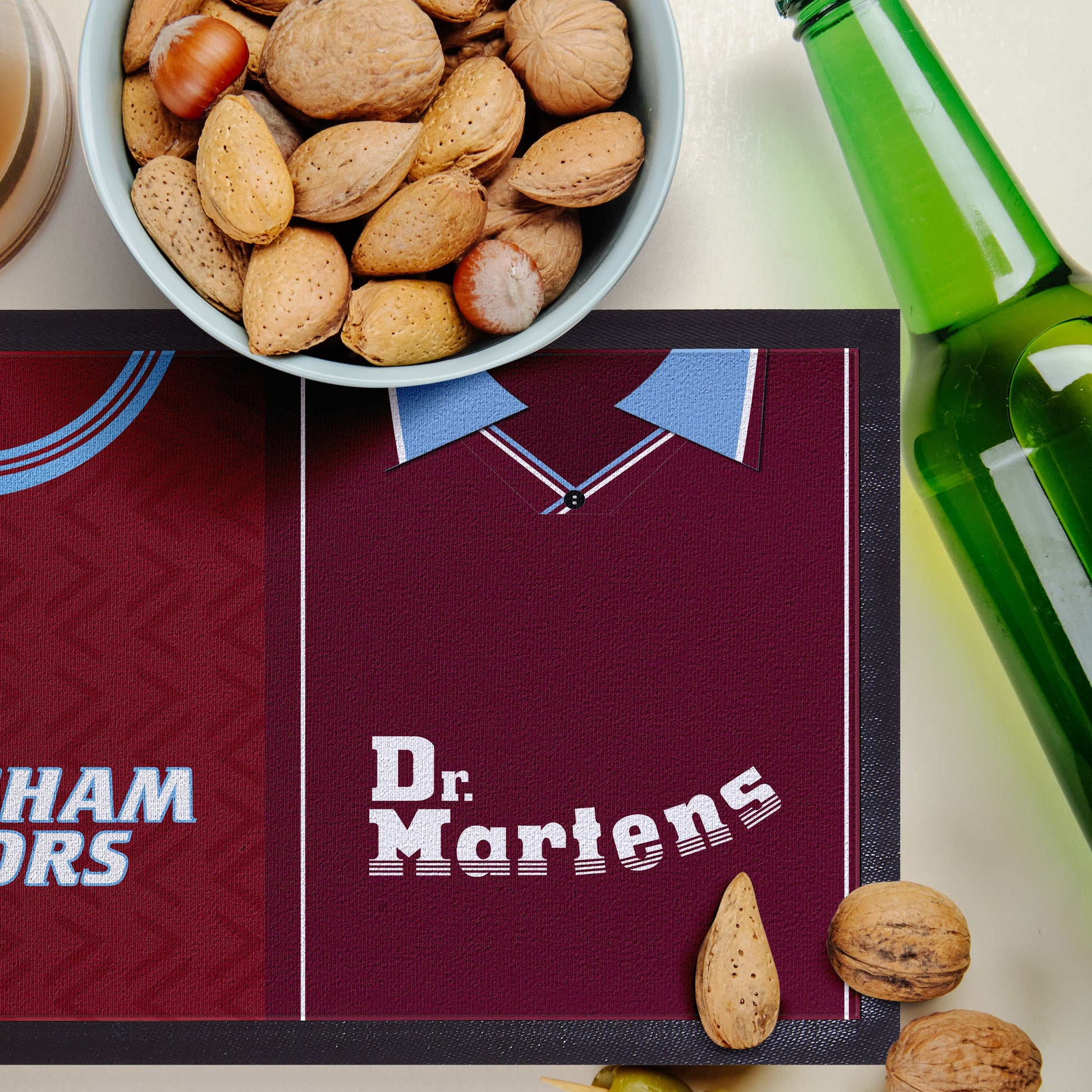 Personalised West Ham - Retro Football Shirts - Bar Runner