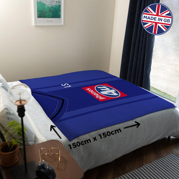 Birmingham Retro - 2002 Home Shirt - Retro Fleece Blanket