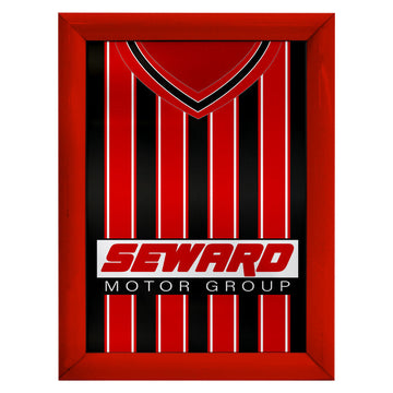 Personalised Bournemouth - 2001 Home Shirt - A4 Metal Sign Plaque