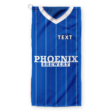 Brighton - 1983 Home - Retro Lightweight, Microfibre Golf Towel